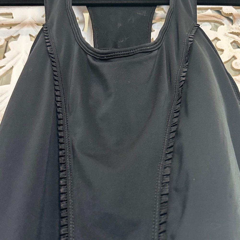 adidas Black Racerback Muscle Tank - Picture 5 of 17